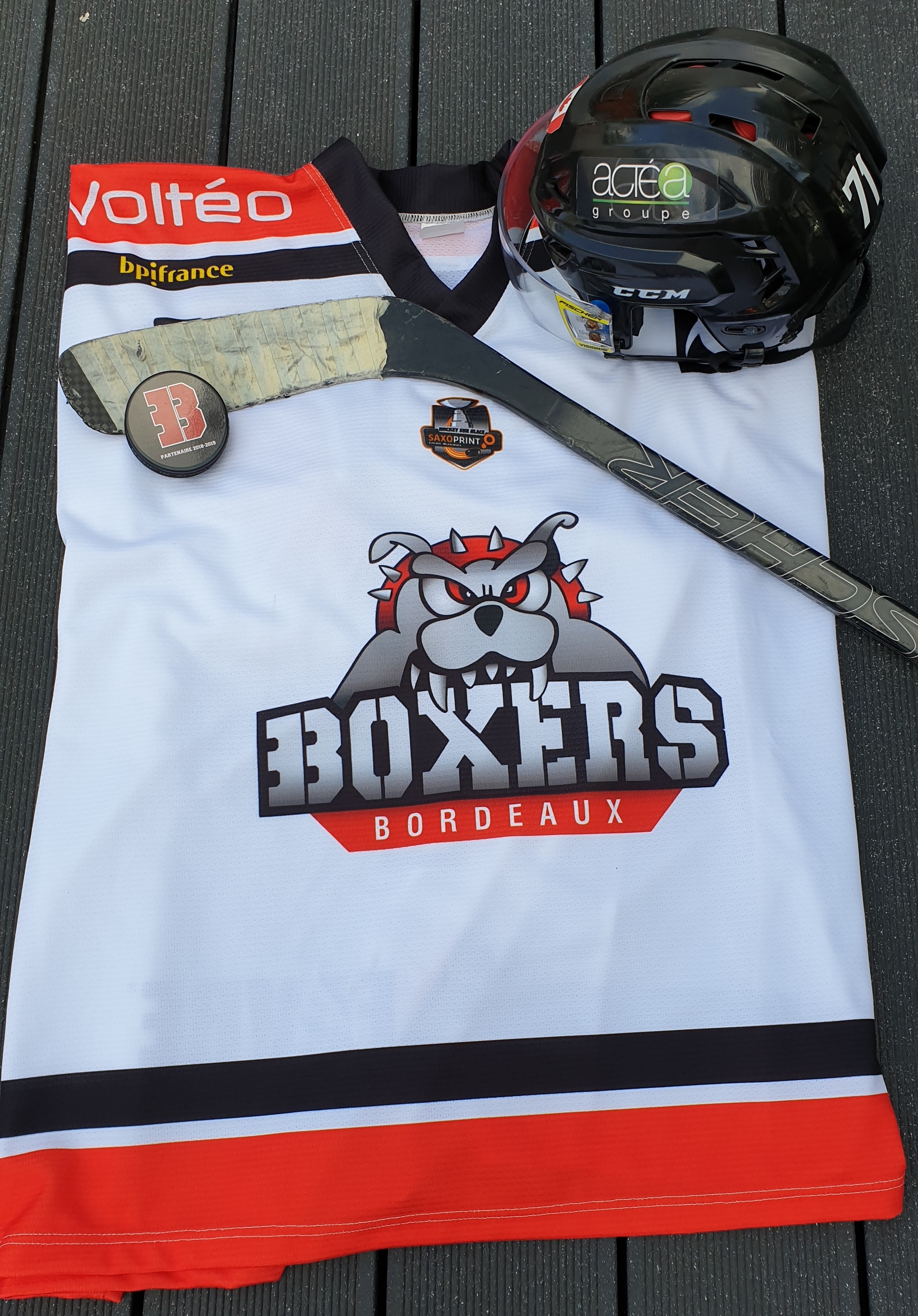 RENOUVELLEMENT DE NOTRE PARTENARIAT AVEC LES BOXERS DE BORDEAUX